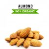 Organiac Natural Almond, 250g