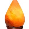 Organiac Raindrop Crystal Himalayan Salt Lamp