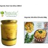 Organiac Desi Cow Ghee 500ml with Organiac Mix Bhel Chiwda 200g