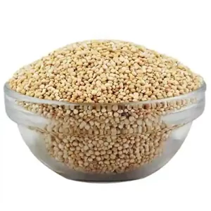 White Quinoa Seeds for Weight Management, Gluten-Free, Rich in Protein, Iron & Fibre 1kg